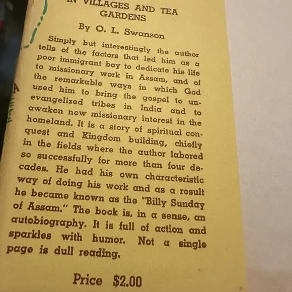 In Villages and Tea Gardens by O.L. Swanson signed